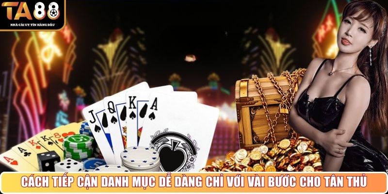 Cách tiếp cận danh mục dễ dàng chỉ với vài bước cho tân thủ