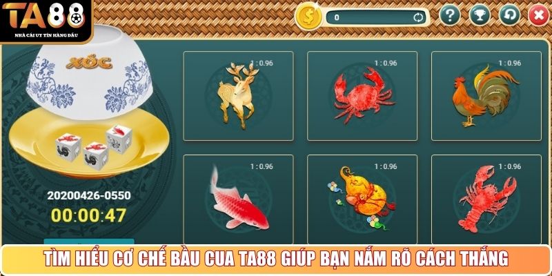 Tìm hiểu cơ chế bầu cua TA88 giúp bạn nắm rõ cách thắng